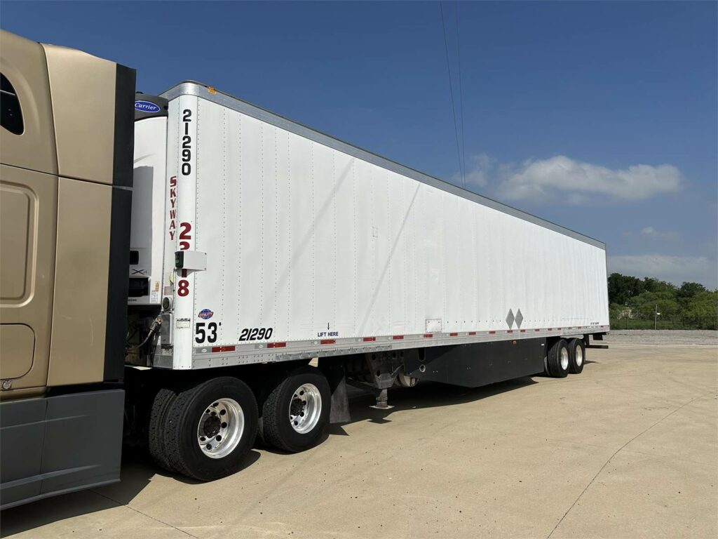 2015 UTILITY 53 ft Reefer Trailer – Sliding Axle, Swing Door, Carrier, Multi-Temp