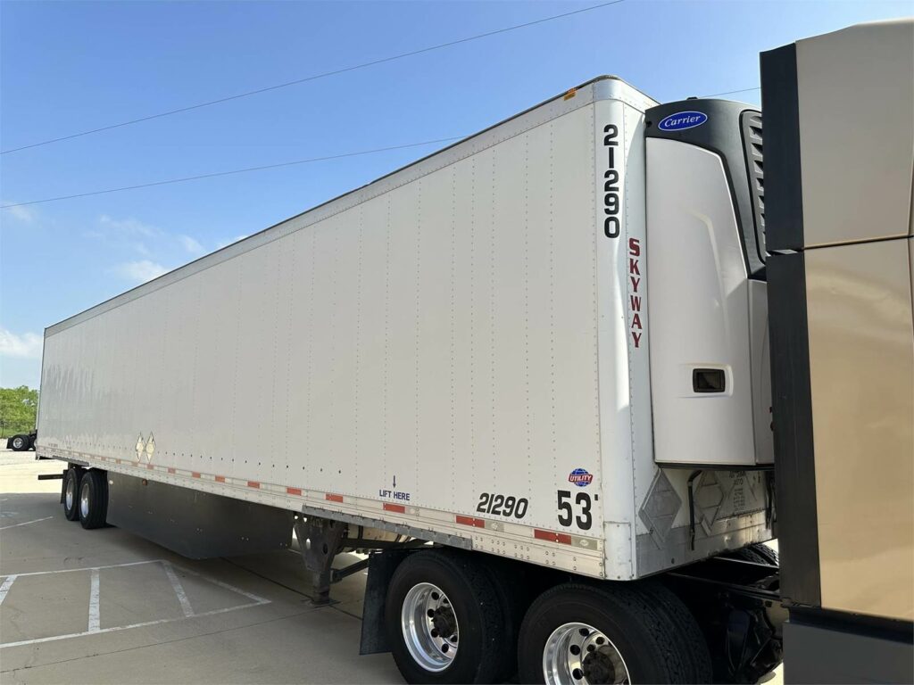 2015 UTILITY 53 ft Reefer Trailer – Sliding Axle, Swing Door, Carrier, Multi-Temp