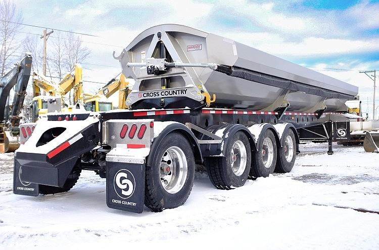 2025 Cross Country 494 SDX (4-AXLE NEXT GEN) Side Dump Trailer