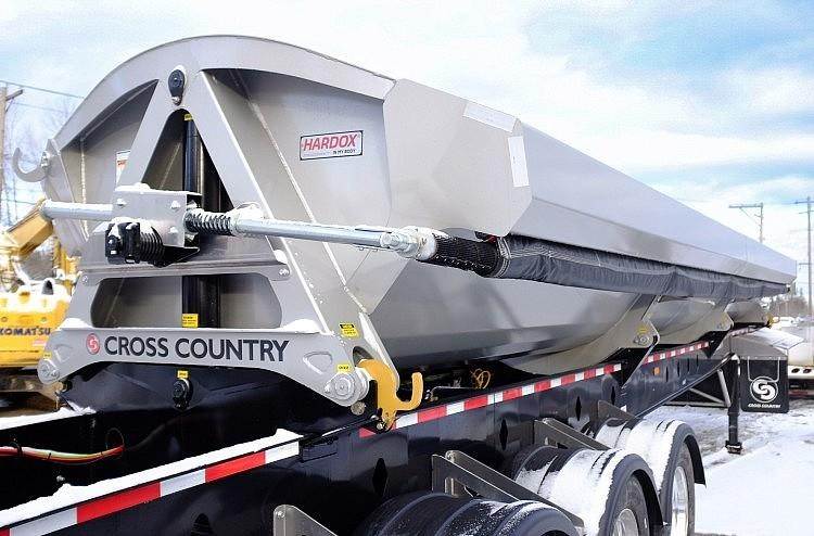 2025 Cross Country 494 SDX (4-AXLE NEXT GEN) Side Dump Trailer