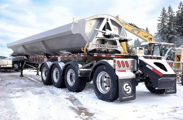 2025 Cross Country 494 SDX (4-AXLE NEXT GEN) Side Dump Trailer