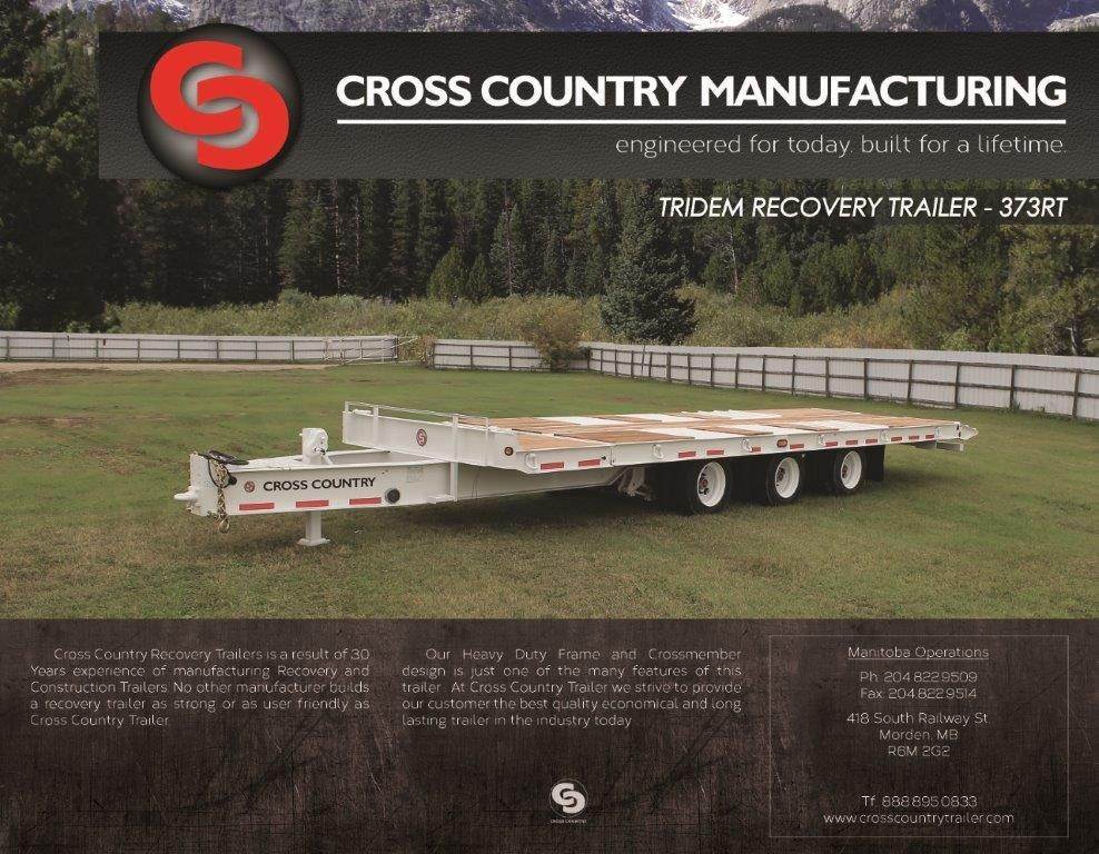 2025 Cross Country 373RT Tag Trailer