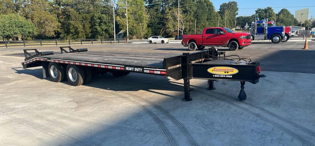 2023 Econoline 25×98 Tandem Axle Combination Tag Trailer