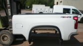 2020 Chevrolet 2500HD 4X4 Pickup Truck Short Box 6 Ft 9 In (White) Take-Off Bed Package with Lights, Tailgate, Rear Bumper, Hitch & Gas Filler
