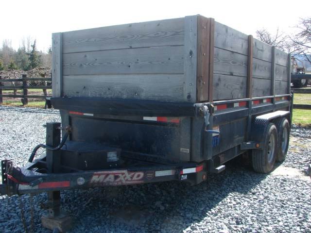 2016 Maxey HD 14X102 Utility Dump Trailer