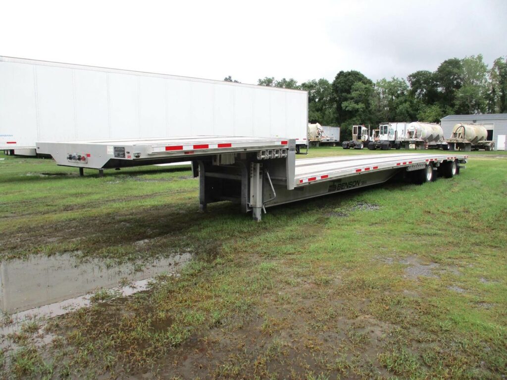 2020 Benson 53 DROP DECK 17.5 WHEELS, REAR SLIDING AXLE, TIRE