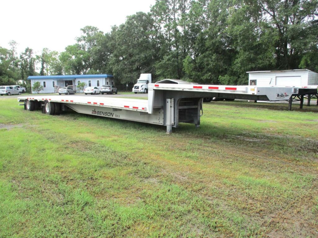 2020 Benson 53 DROP DECK 17.5 WHEELS, REAR SLIDING AXLE, TIRE