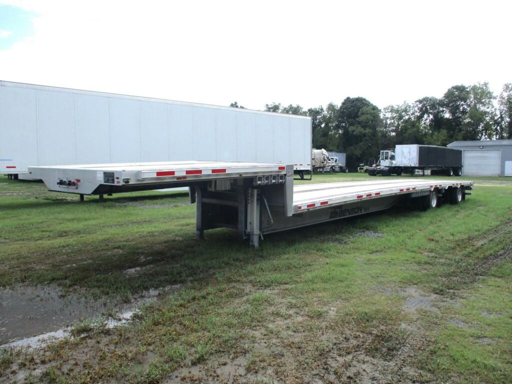 2020 Benson 53 DROP DECK 17.5 WHEELS, REAR SLIDING AXLE, TIRE