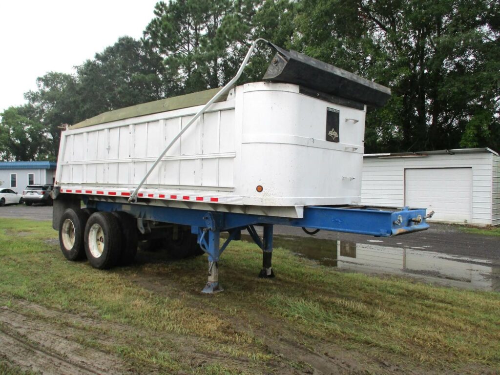 1989 HARDEE 25 FT FRAMED END DUMP