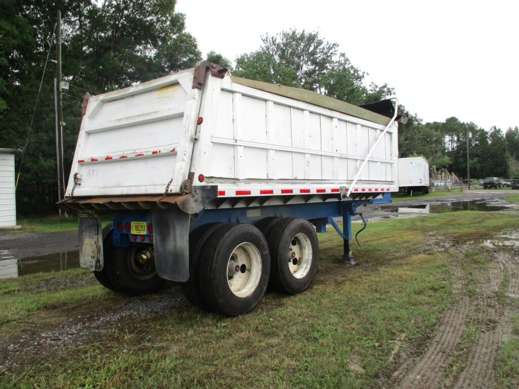 1989 HARDEE 25 FT FRAMED END DUMP