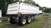 1989 HARDEE 25 FT FRAMED END DUMP