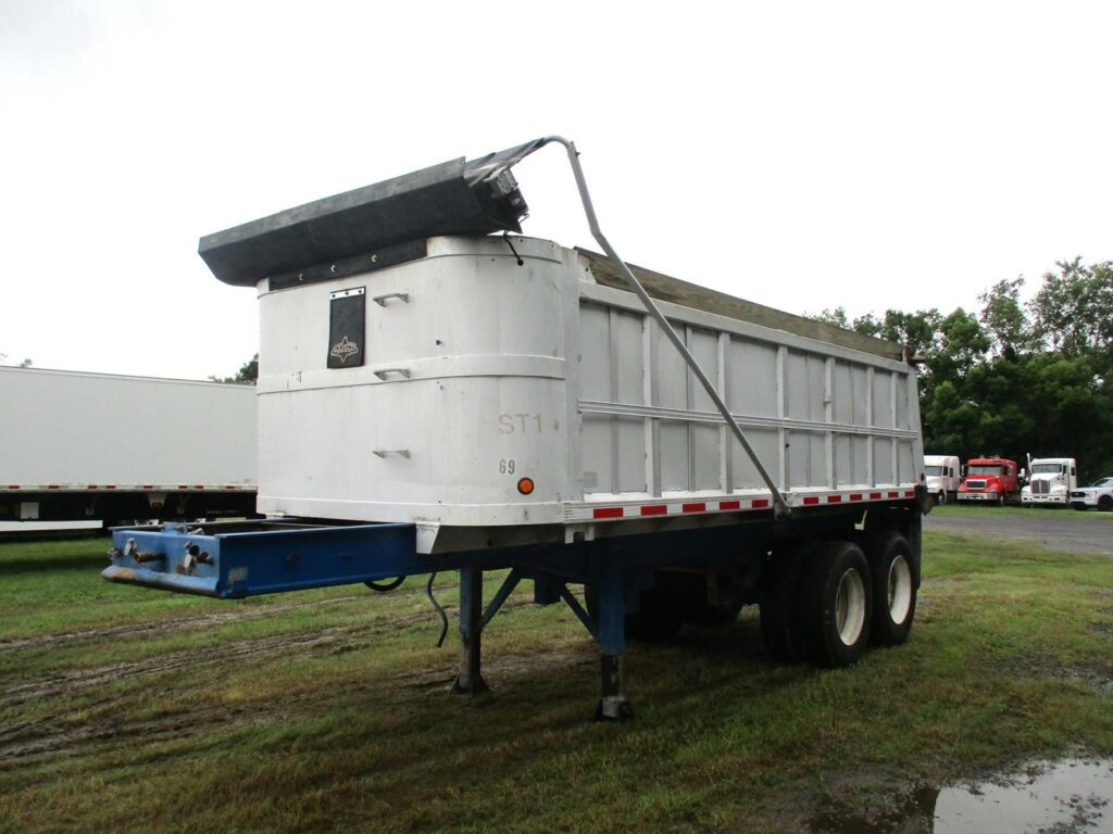 1989 HARDEE 25 FT FRAMED END DUMP