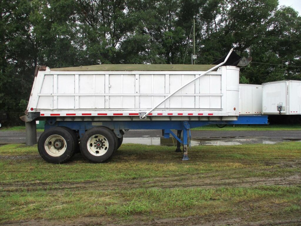 1989 HARDEE 25 FT FRAMED END DUMP