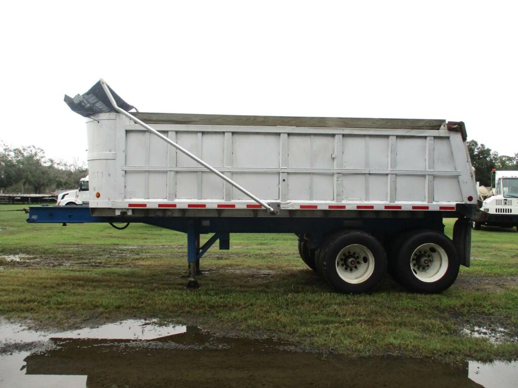 1989 HARDEE 25 FT FRAMED END DUMP