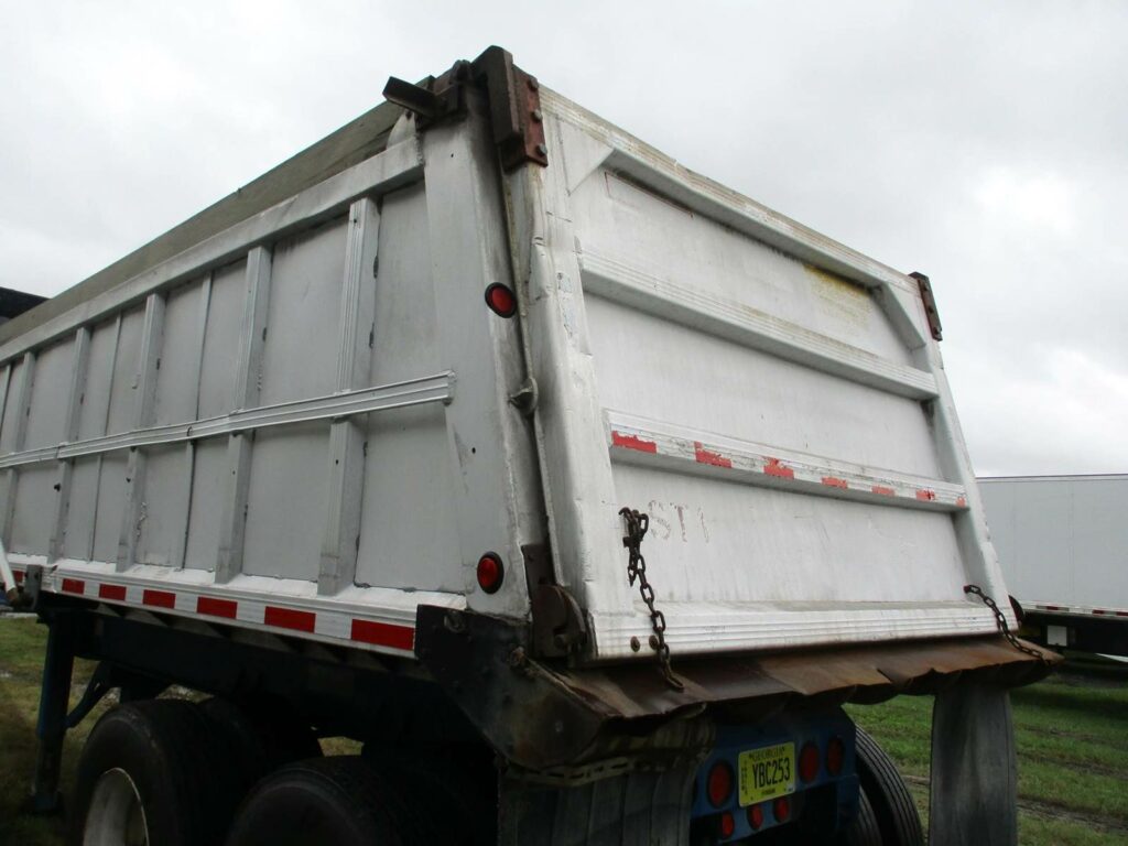 1989 HARDEE 25 FT FRAMED END DUMP