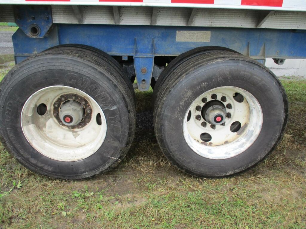 1989 HARDEE 25 FT FRAMED END DUMP