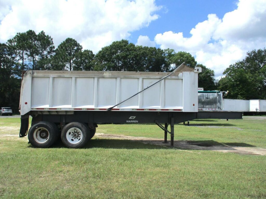 2005 Warren 28 FT FRAME WITH 22 FT BOX ALUMINUM END DUMP