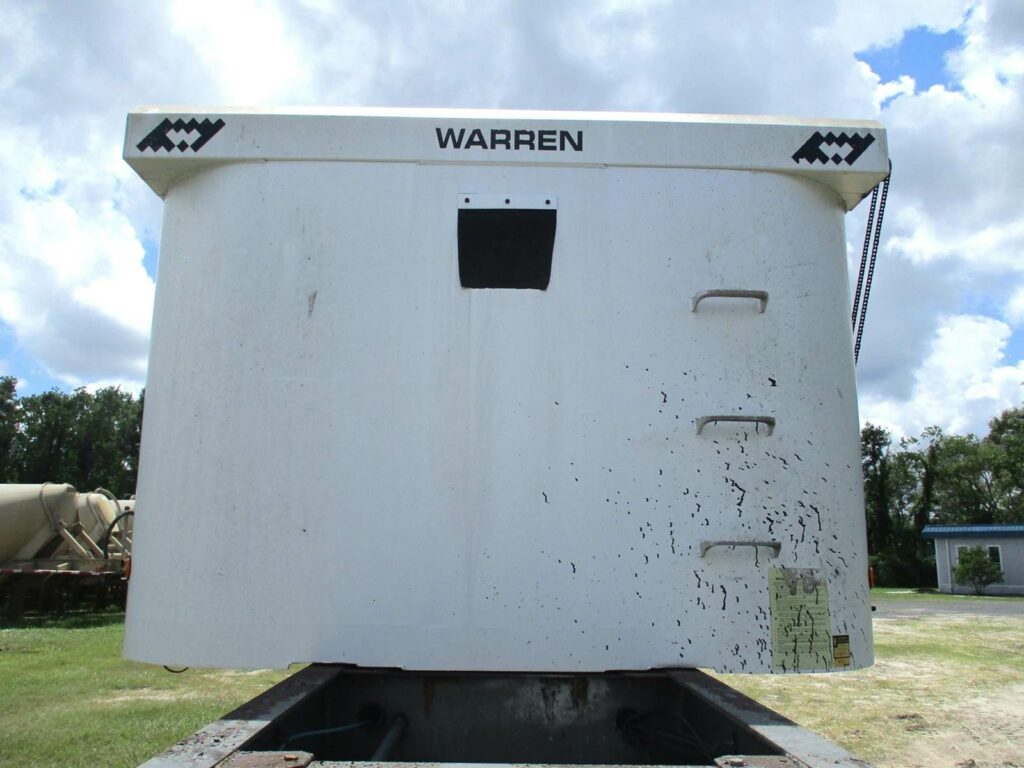 2005 Warren 28 FT FRAME WITH 22 FT BOX ALUMINUM END DUMP