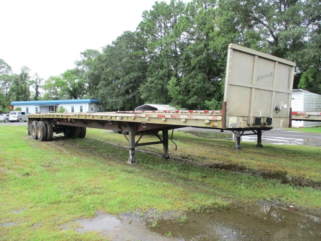 1997 Wilson 48X96 FLATBED WITH STEEL FLOOR