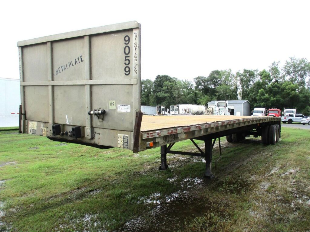 1997 Wilson 48X96 FLATBED WITH STEEL FLOOR