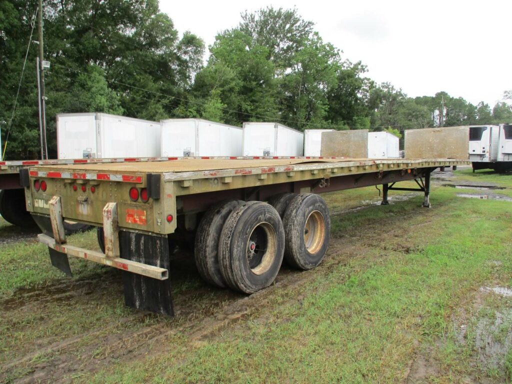 1997 Wilson 48X96 FLATBED WITH STEEL FLOOR