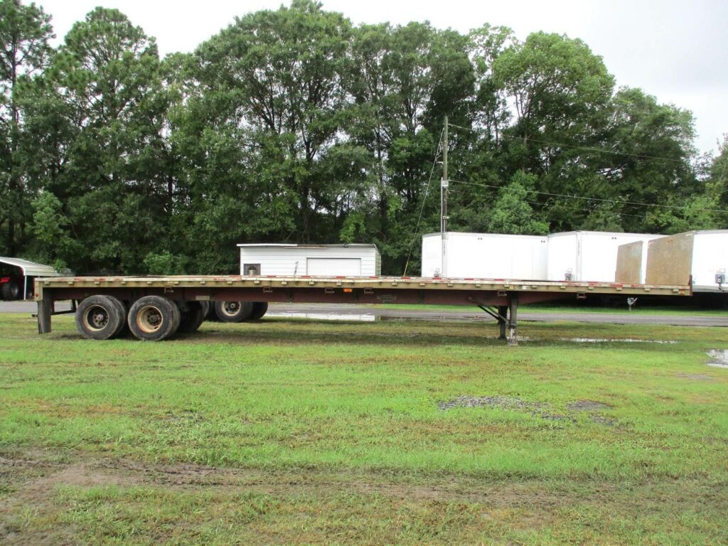 1997 Wilson 48X96 FLATBED WITH STEEL FLOOR