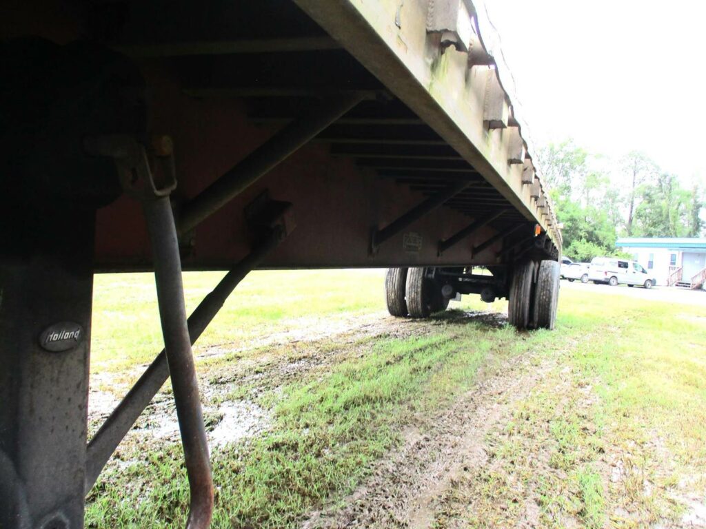 1997 Wilson 48X96 FLATBED WITH STEEL FLOOR