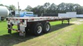 1997 Wilson 48X96 FLATBED WITH STEEL FLOOR SPRING SUSPENSION