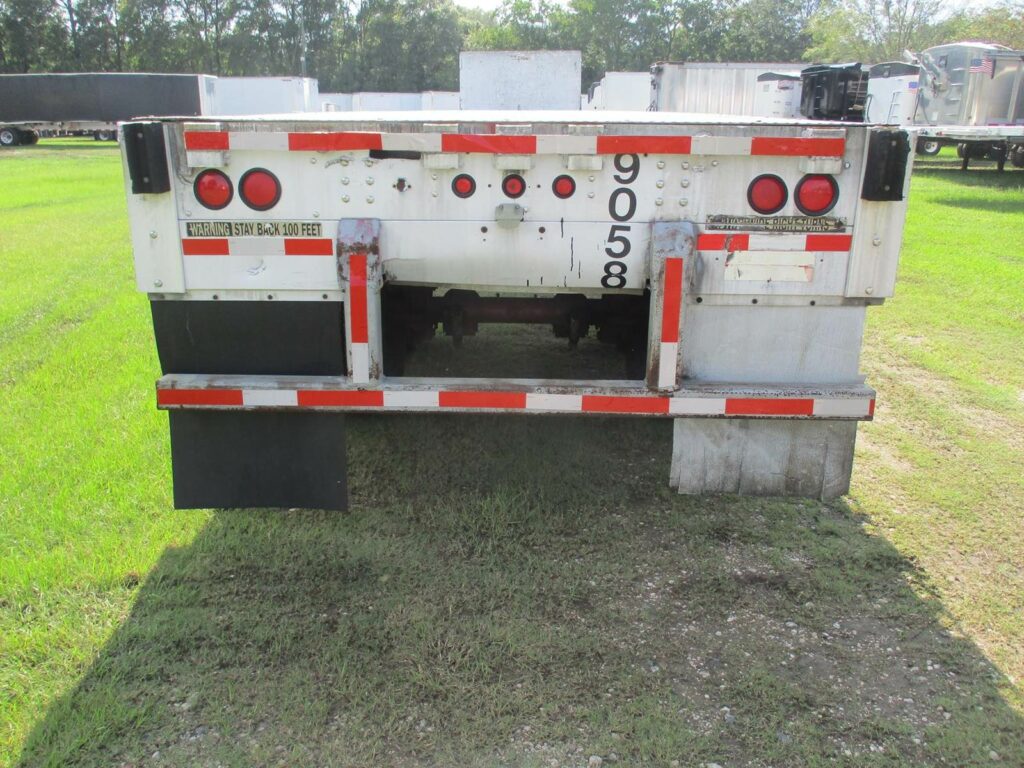 1997 Wilson 48X96 FLATBED WITH STEEL FLOOR SPRING SUSPENSION