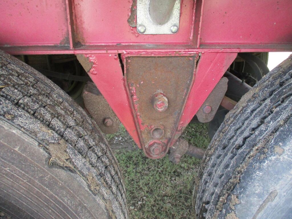 1997 Wilson 48X96 FLATBED WITH STEEL FLOOR SPRING SUSPENSION