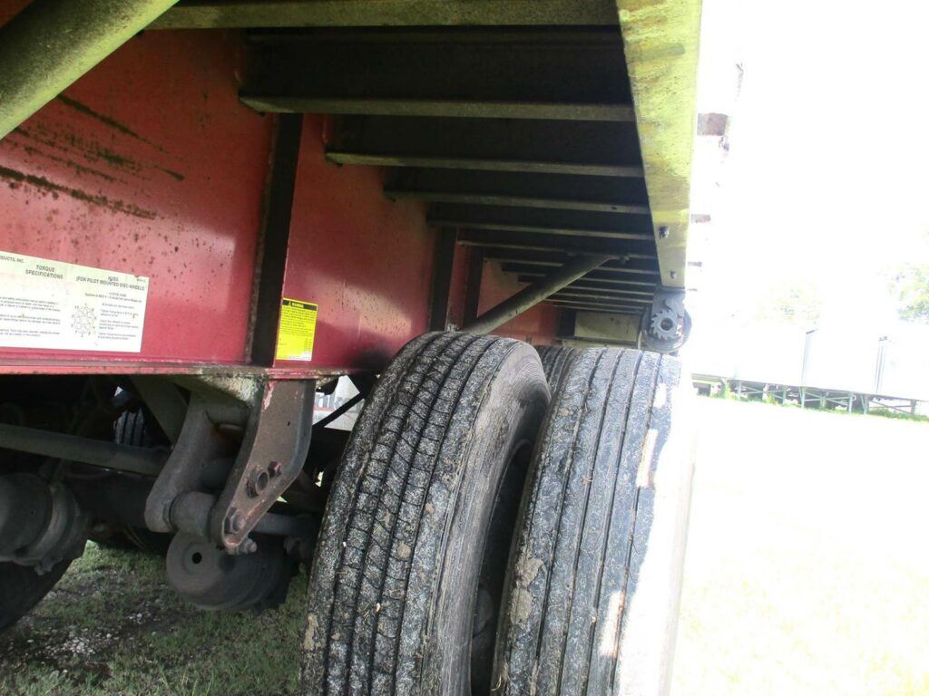 1997 Wilson 48X96 FLATBED WITH STEEL FLOOR SPRING SUSPENSION