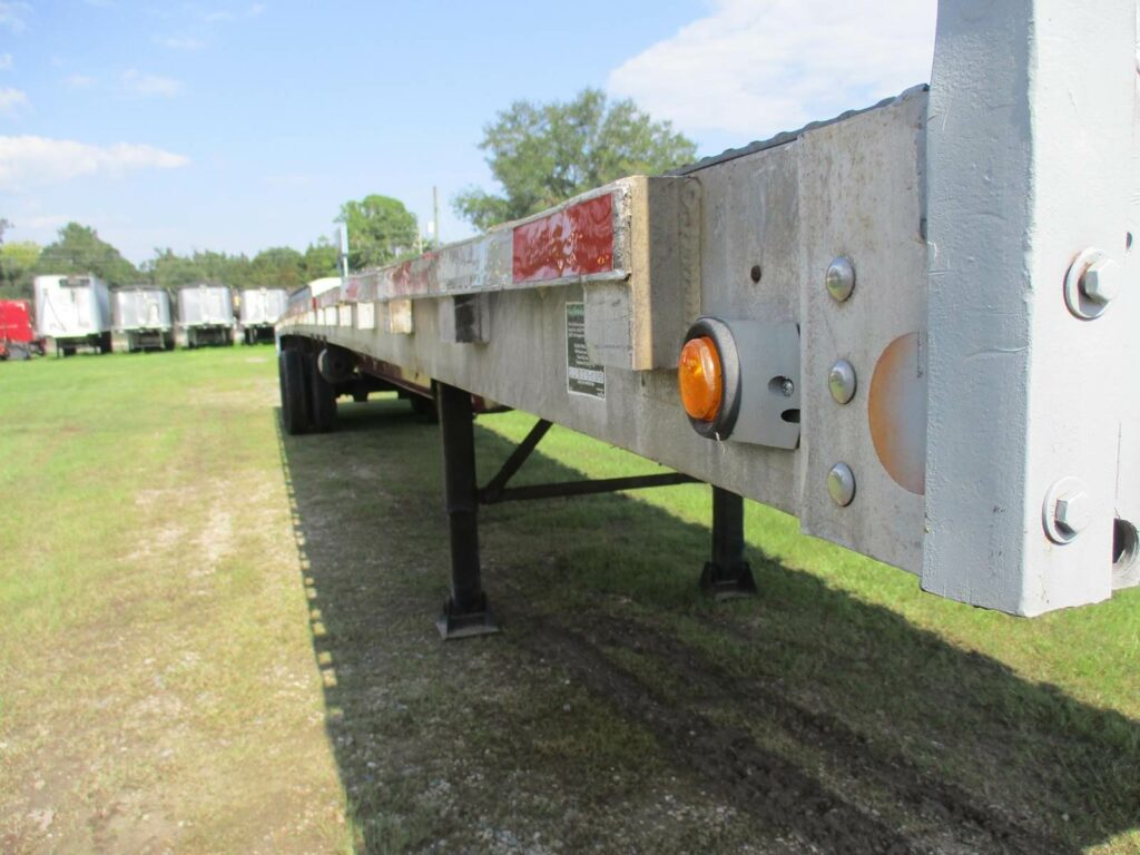 1997 Wilson 48X96 FLATBED WITH STEEL FLOOR SPRING SUSPENSION