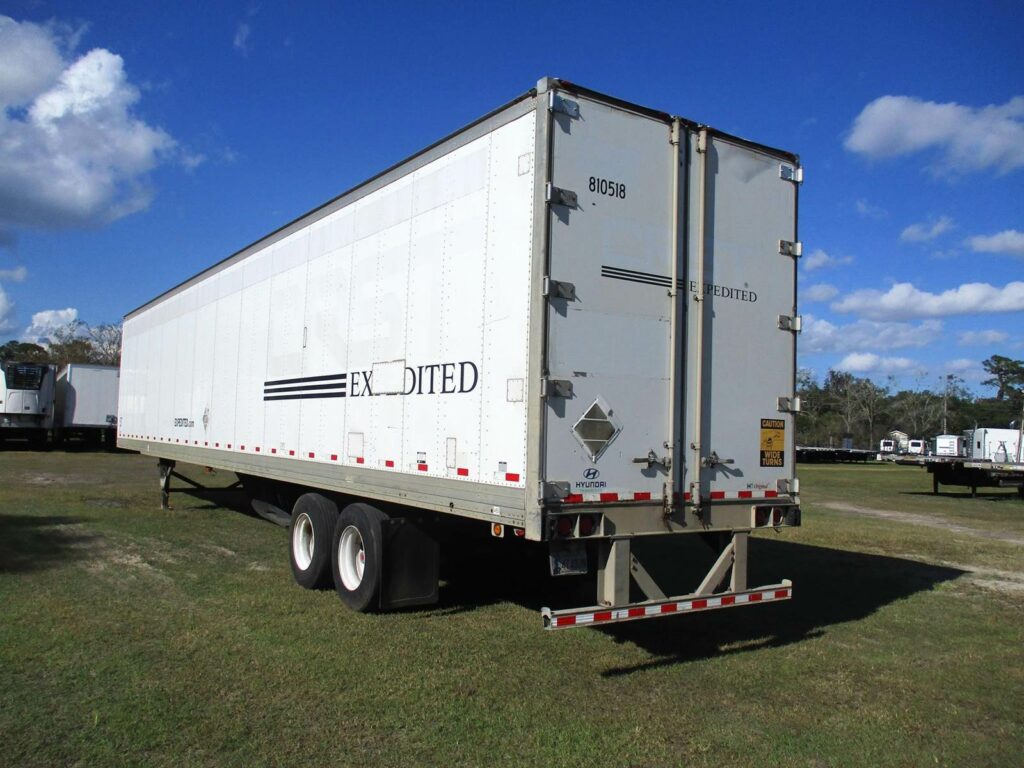 2014 Hyundai 53 FT AIR RIDE SWING DOOR ALUMINUM ROOF