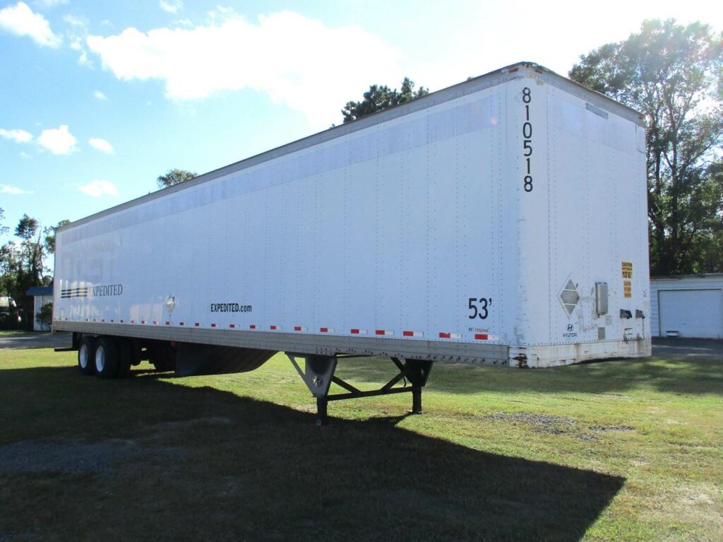 2014 Hyundai 53 FT AIR RIDE SWING DOOR ALUMINUM ROOF