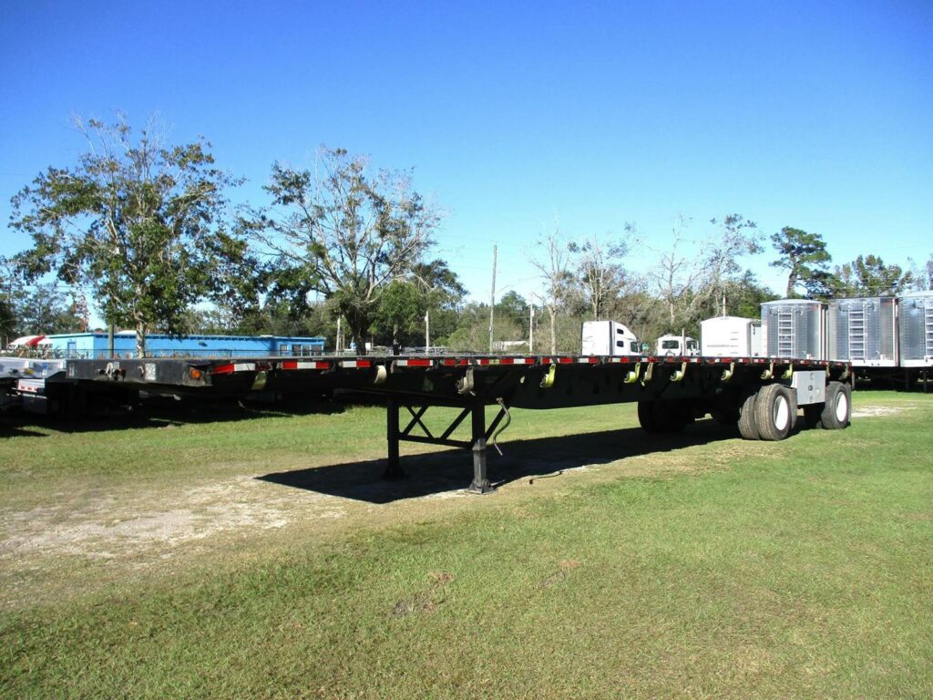 1999 Manac 48X102 WOOD FLOOR SPREAD AXLE FLATBED