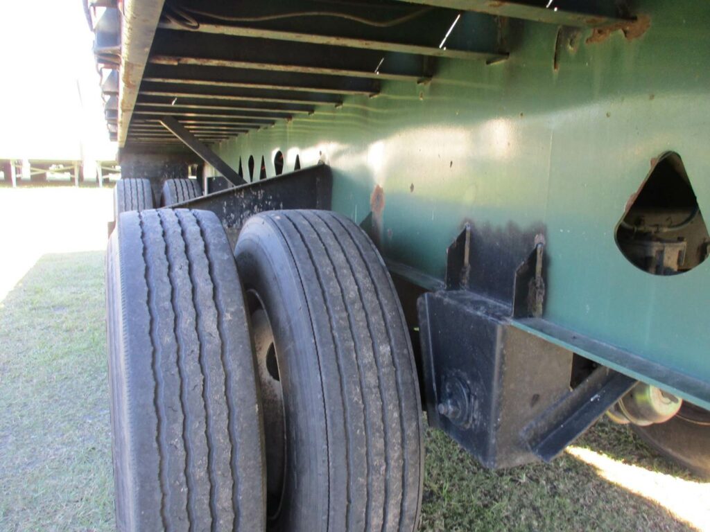 1999 Manac 48X102 WOOD FLOOR SPREAD AXLE FLATBED