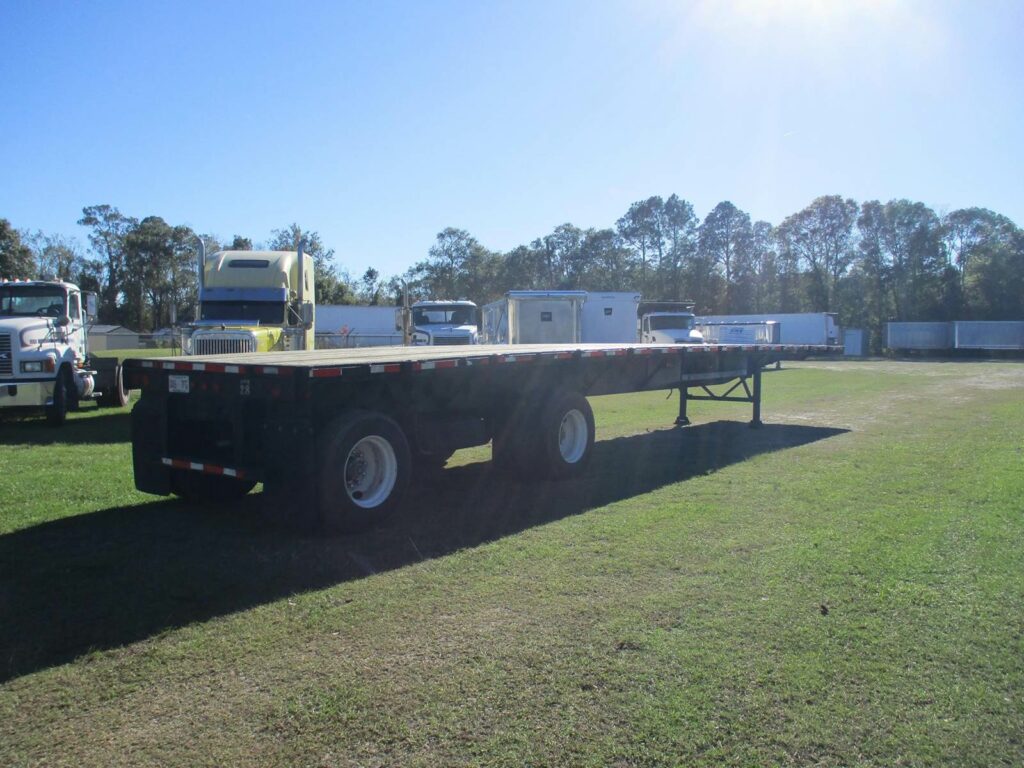 1999 Manac 48X102 WOOD FLOOR SPREAD AXLE FLATBED