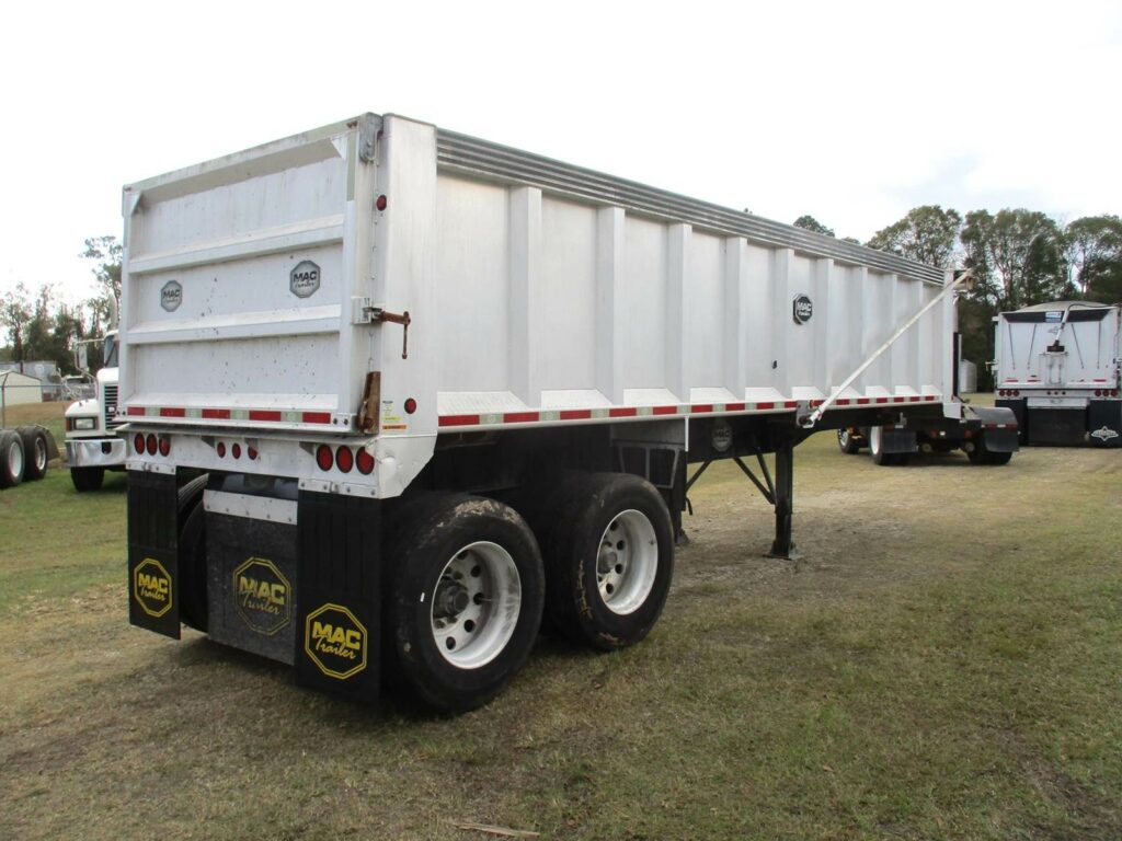 2017 MAC Trailer 28 FT STEEL FRAME TANDEM AXLE ALUMINUM BODY