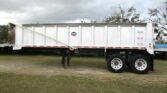 2017 MAC Trailer 28 FT STEEL FRAME TANDEM AXLE ALUMINUM BODY