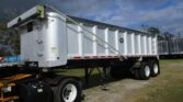 2017 MAC Trailer 28 FT STEEL FRAME TANDEM AXLE ALUMINUM BODY