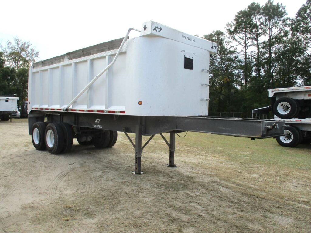 2007 Warren 28 FT TANDEM AXLE END DUMP TRAILER