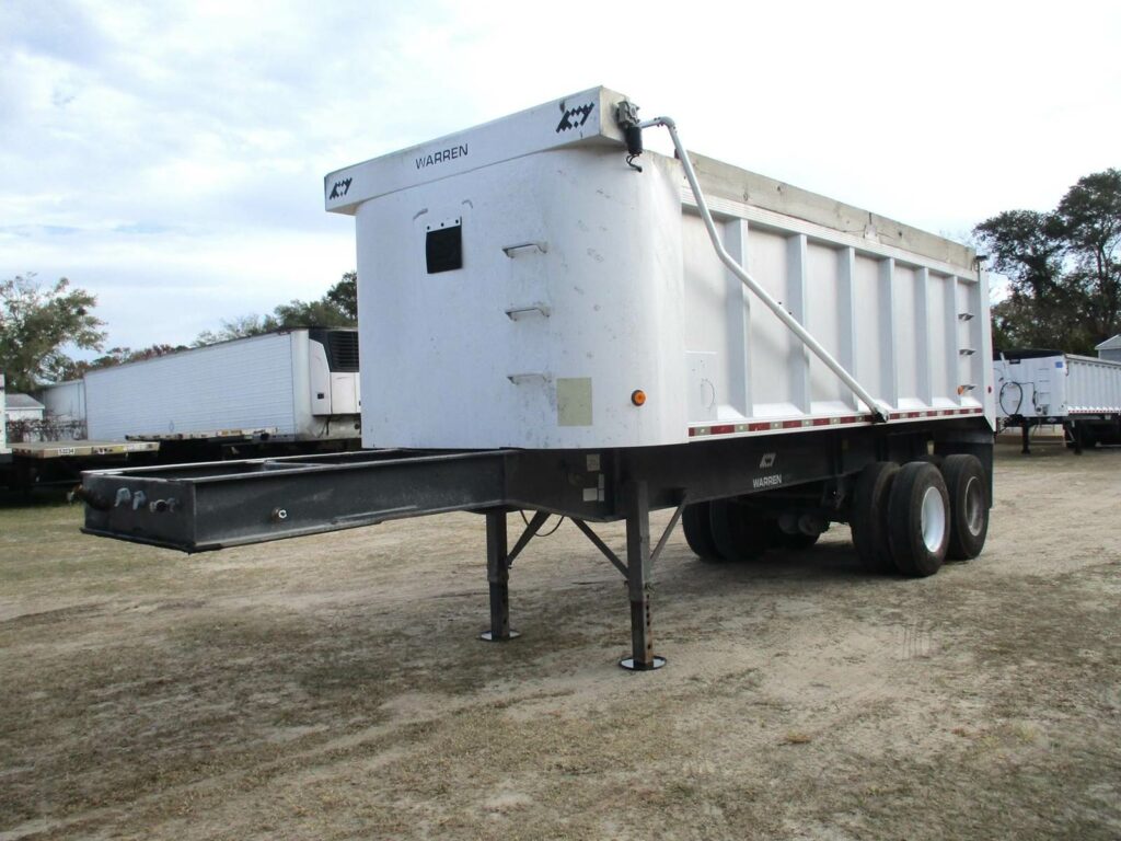 2007 Warren 28 FT TANDEM AXLE END DUMP TRAILER