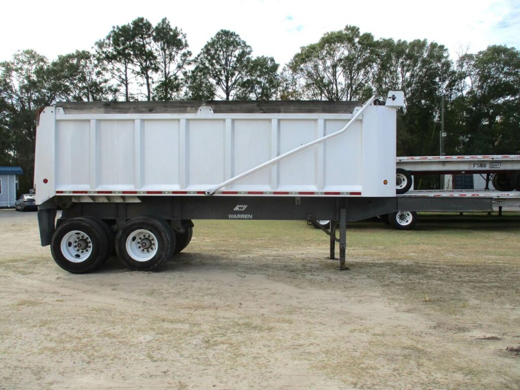 2007 Warren 28 FT TANDEM AXLE END DUMP TRAILER