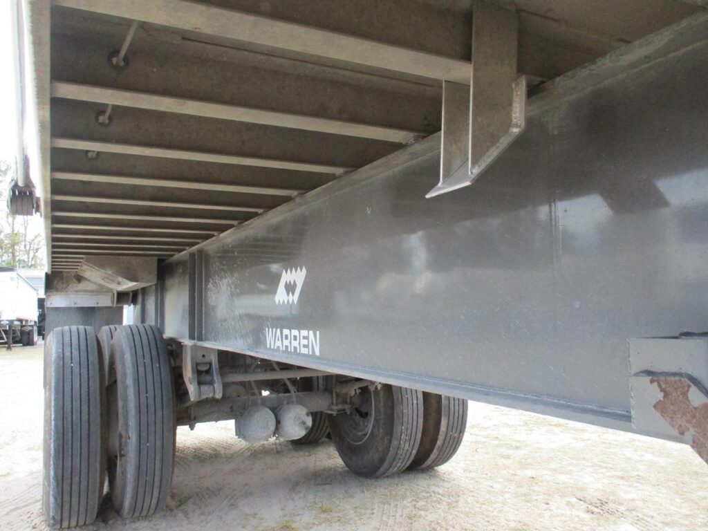 2007 Warren 28 FT TANDEM AXLE END DUMP TRAILER