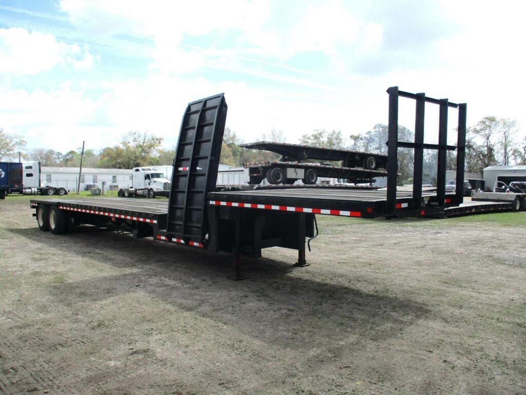 1999 Fontaine DROP DECK WITH FORK LIFT RAMP