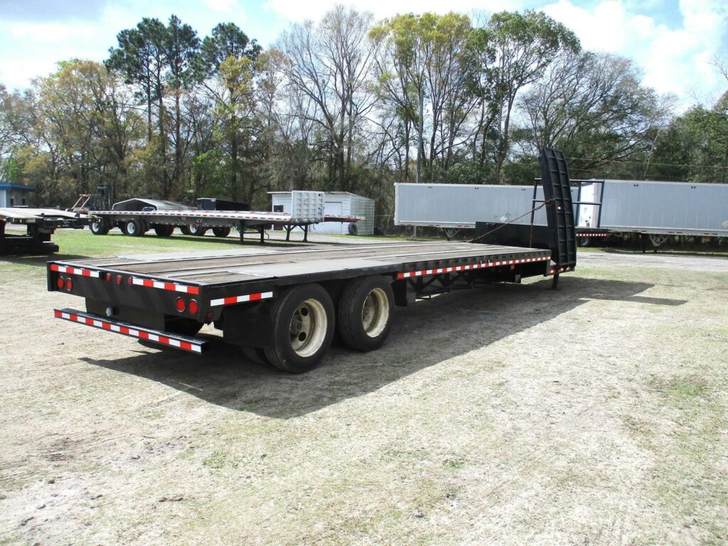 1999 Fontaine DROP DECK WITH FORK LIFT RAMP