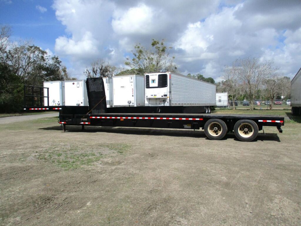 1999 Fontaine DROP DECK WITH FORK LIFT RAMP