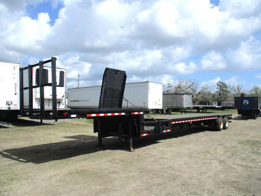 1999 Fontaine DROP DECK WITH FORK LIFT RAMP