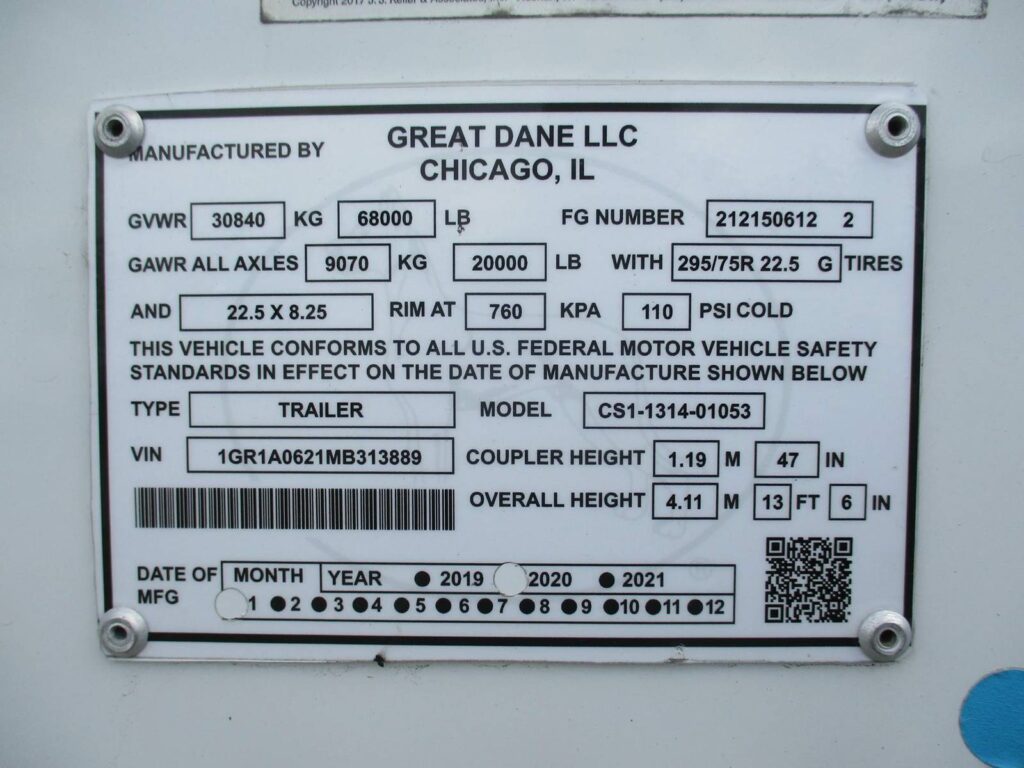 2021 Great Dane 53×102