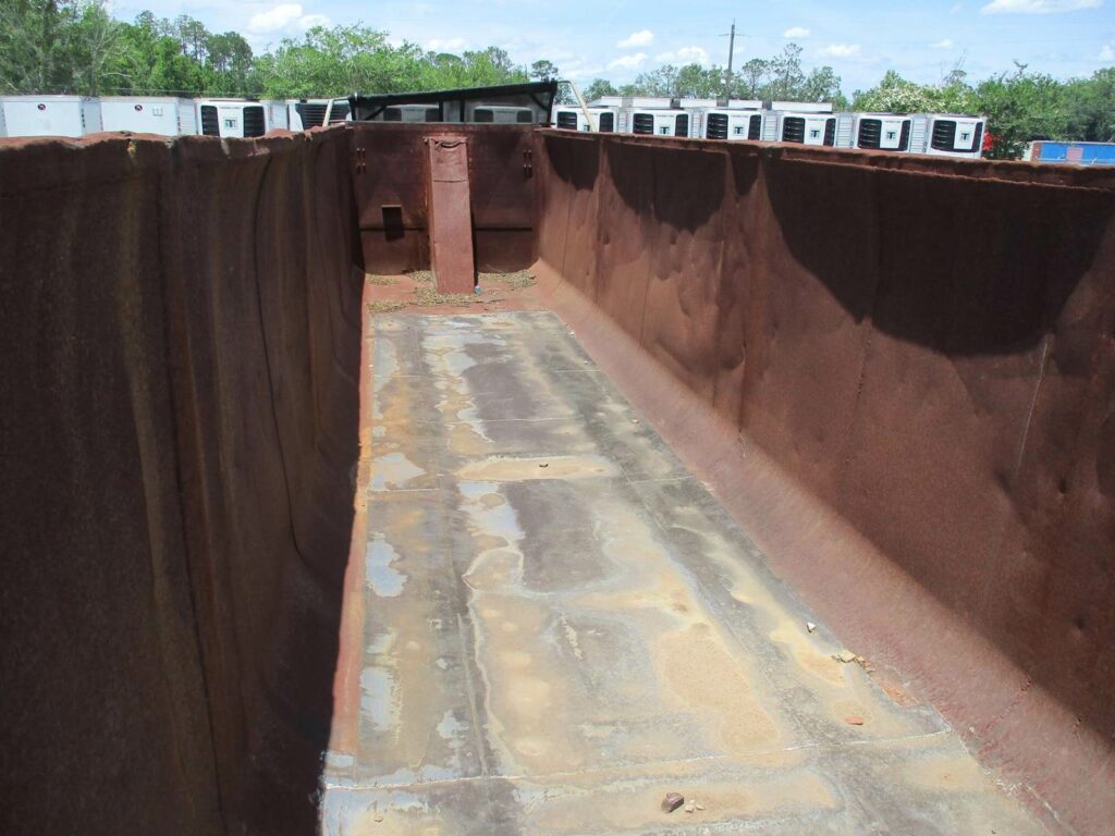 1995 MONTONE 39X96X66 STEEL FRAMELESS END DUMP